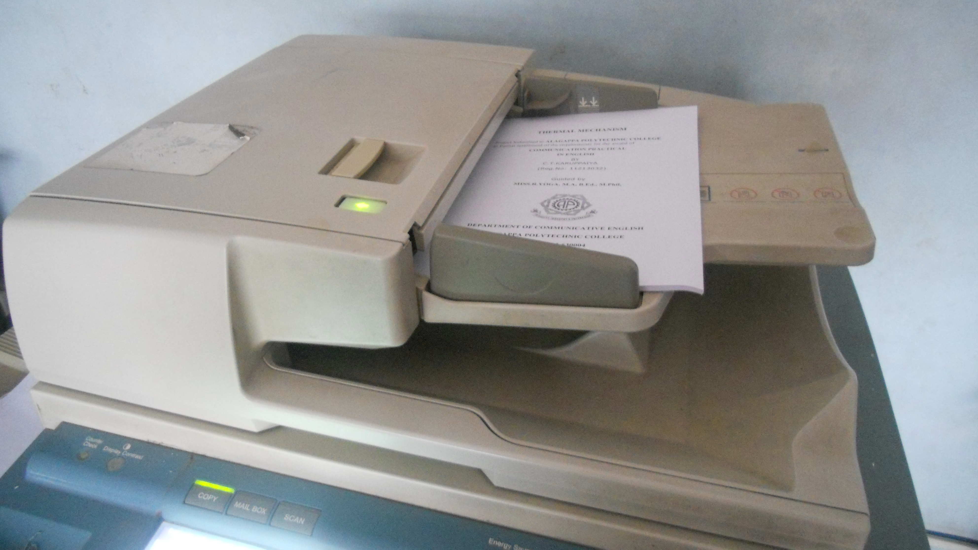 personal photocopier